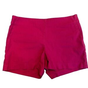 Banana Republic fuchsia raspberry pink cargo shorts Sz 8